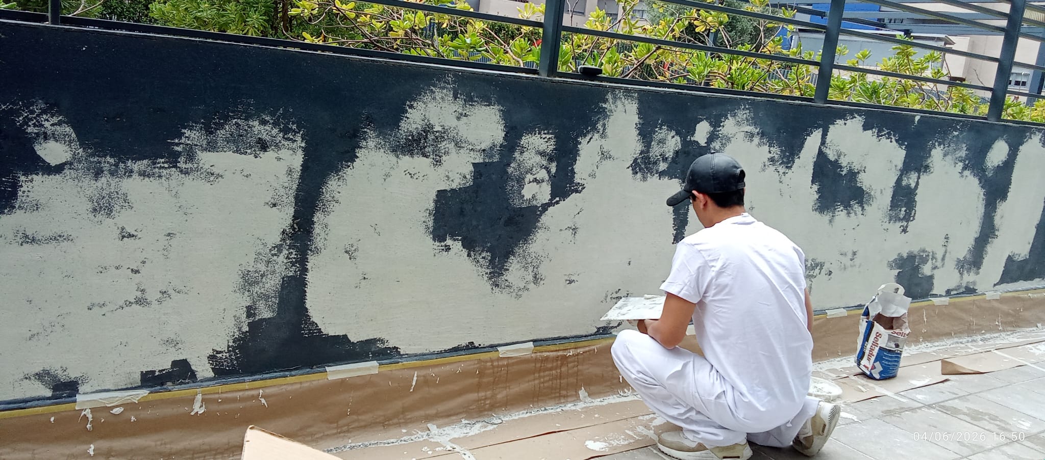 Trabajos de revestimiento exterior