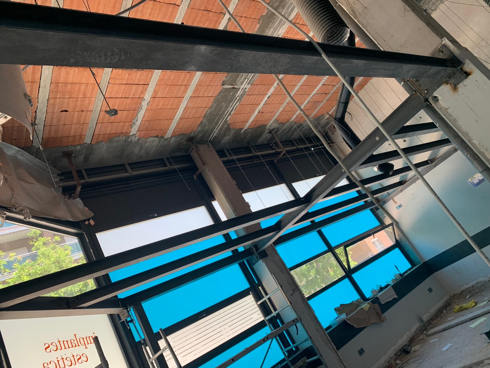 Montaje de estructura interior